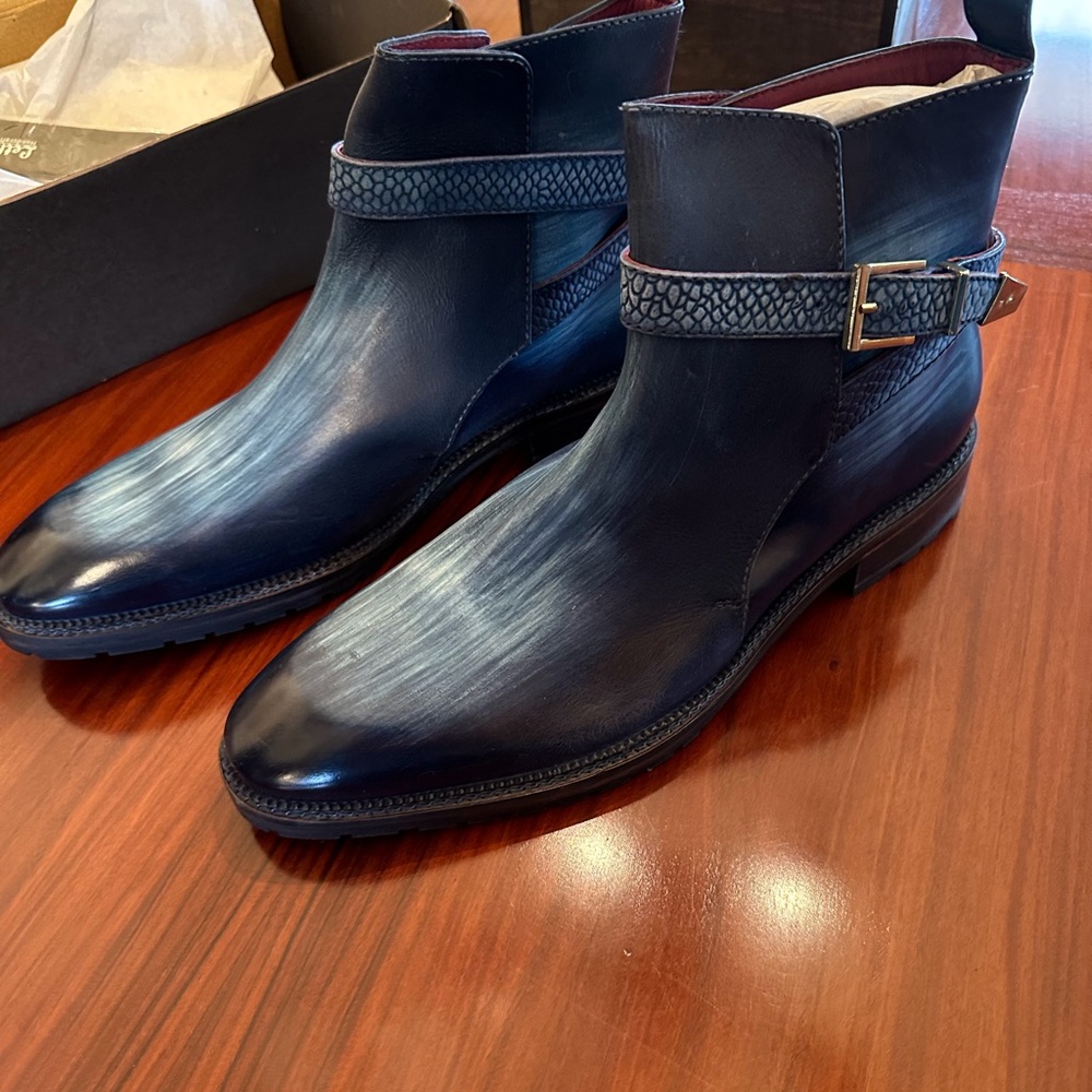 Men’s Lethata  Hand Crafted Boots NEW Never Worn Size 11.5-12 US
